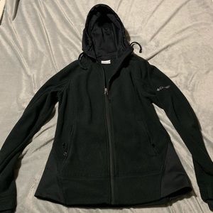 Columbia zip up fleece jacket